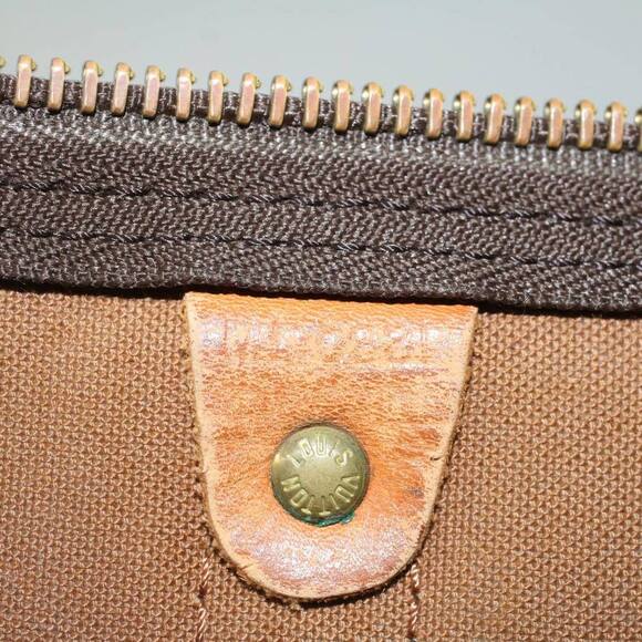 LOUIS VUITTON Monogram Keepall 55 Boston Bag M41424 LV Auth 58741 - Picture 12 of 16